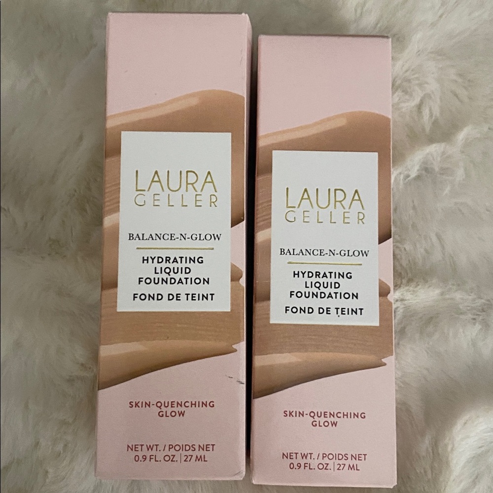 2 - Laura Geller Balance-n-Glow Hydrating Liquid Foundation: Light, NIB - Picture 2 of 3